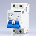 thumbnail image 3 of 1PCS NXB-63 2P AC MCB C Curve 400V 10A 16A 20A 25A 32A 40A 63A Mini Circuit Breaker DZ47 Din Rail, 3 of 4