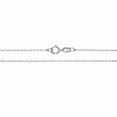 thumbnail image 2 of Luxury Chain Co. 1mm Thin Italian Sterling Silver Cable Chain Necklace for Women and Men, 16-Inch, 2 of 2