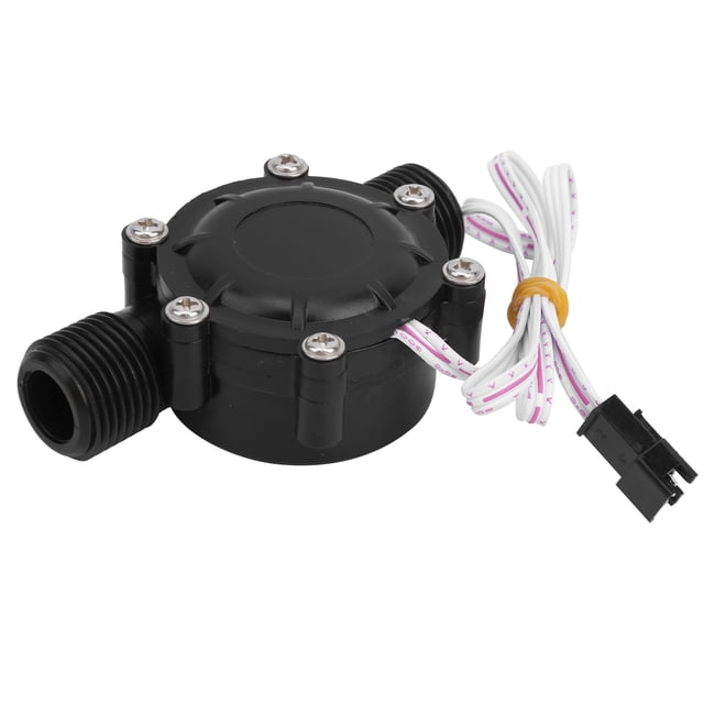 Generador de flujo de agua, flujo de agua macho G1/2 pulgadas Generador de flujo de agua sin escobillas Generador hidráulico Rendimiento confiable