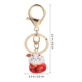 thumbnail image 2 of 2pcs Fortune Cat Key Pendants Japanese Style Keychain Key Buckle Purse Pendants, 2 of 8