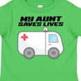 thumbnail image 4 of Inktastic My Aunt Saves Lives- Ambulance Boys or Girls Toddler T-Shirt, 4 of 5