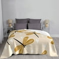 thumbnail image 5 of XMXT Flannel Throw Blanket for Couch, Cute Dragonfly Hearts Bed Sofa Decor Blankets for Home Bedroom, 50 x 40 inches, 5 of 9