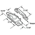 thumbnail image 2 of Window Sash Lock with Cam Action and Alignment Lugs, White Diecast, 2 of 2