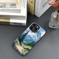 thumbnail image 2 of Case for iPhone 15 Pro Max, Hybrid Shockproof Protective Anti-Scratch Phone Case, Dual-Layer Drop Protection, Mountain Tree Landscape, 2 of 7