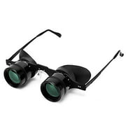 Professional Hands-Free Binocular Glasses for Fishing, Bird Watching, Sports, Concerts, Theater, Opera, TV, Sight Seeing, Hands-Free Opera Glasses for Adults Kids (Green Film Optic