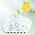 thumbnail image 2 of Under $7 Ice Cube Trays for Freezer with Lid-37 Grid Silicone for Small Ice Cube Molds, Easy-Release Reusable in Organizer Bins or Ice Bucket for bar or Iced Coffee Cup, 2 of 4