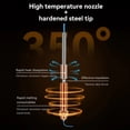 thumbnail image 4 of 3D Printer Nozzle, Quick Swap Nozzle, Replacement for K2 Plus 3D Printer, All Metal Integrated M6x76mm Nozzle for Multiple Filaments, 4 of 7