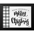 thumbnail image 2 of Imperfect Dust 18x15 Black Modern Framed Museum Art Print Titled - Have Yourself a Merry Little Christmas, 2 of 5