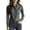 Army Green, variant on Tqcoqu Women's Long Sleeve Hidden Button Shirt,Classic Collar Solid Business Casual Blouse,Army Green Women's S-XXXL