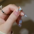 thumbnail image 5 of Milue Rhinestones Charms DIY Nail Designs Crystal Gems Manicure Nail Jewelry Diamonds, 5 of 21