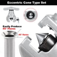thumbnail image 2 of Eccentric Flaring Tools,To 1-1/8'' Dies Sizes 1/4-3/4inch Tool Type Set Sizes 1/4-3/4inch Kit 45 Duty Tool Kit Set Cutter Cone Tools Set And 6 Tube Heavy Cutter 1/8'' Pipe Cutter Kit 1/8'' To, 2 of 7
