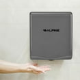 thumbnail image 3 of Alpine Industries Willow Commercial Gray High Speed Automatic Electric Hand Dryer 2 Pack, 3 of 13