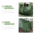 thumbnail image 3 of Moluckfu Bolsa Para Almacenamiento De Desechos Y Hojas De Jardín En Lona Color, 3 of 7