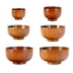 thumbnail image 5 of Wooden Bowl Wood Rice Bowls Tableware for Kitchen Food Storage Multiple Sizes, 5 of 11