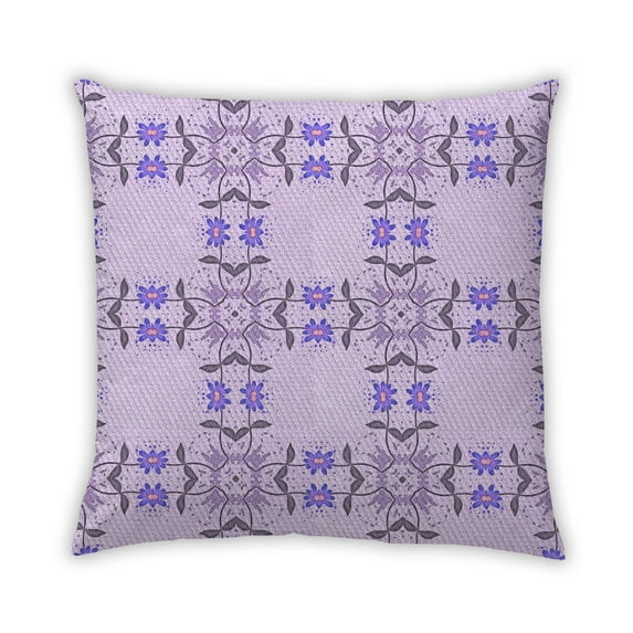 Ahgly Company Outdoor Square Contemporary Throw Pillow, 18 inch by 18 inch