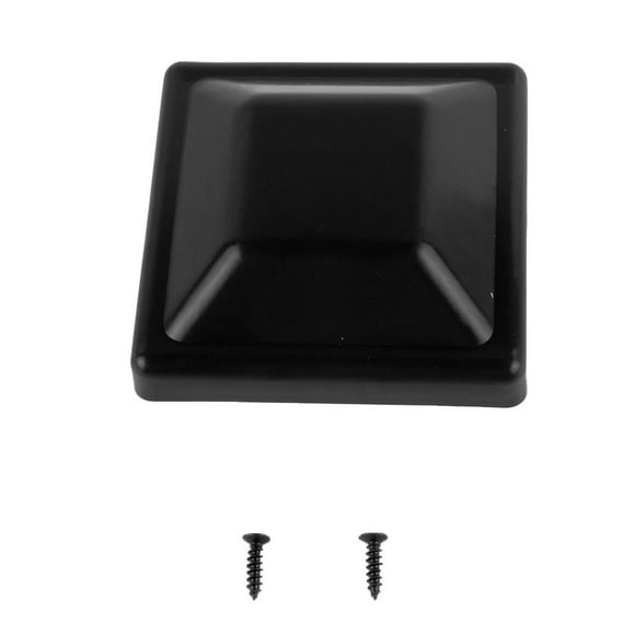 1/4PCS Fence Post Caps Post Caps 10cm Black Caps Decoration Fence Post Caps Fence Posts PP Column Cap Protection