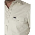 thumbnail image 2 of Camisa Wrangler Western de manga larga con cierre firme con acabado en piedra, 2 of 3