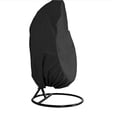 thumbnail image 1 of Fundas para sillas tipo huevo con cremallera, fundas para sillas oscilantes de mimbre grandes y duraderas, funda resistente para silla colgante para exteriores, 1 of 5
