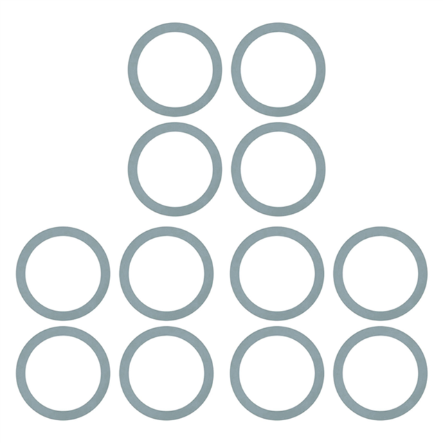 12 Pack Blender Gasket Seals for and Osterizer Blender Models, Premium Blender O-Gasket Rubber