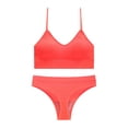 thumbnail image 1 of Ropa interior de mujer sin aros de acero, sujetador deportivo con tirantes, camiseta sin mangas y pantalones, fajas para mujer, 1 of 2