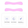 thumbnail image 4 of Silicone Extension de Cils en Forme d'Onde Support Support Plateau Cils Mous Greffe Front Confortable Efficace Réutilisable 2pcs, 4 of 7