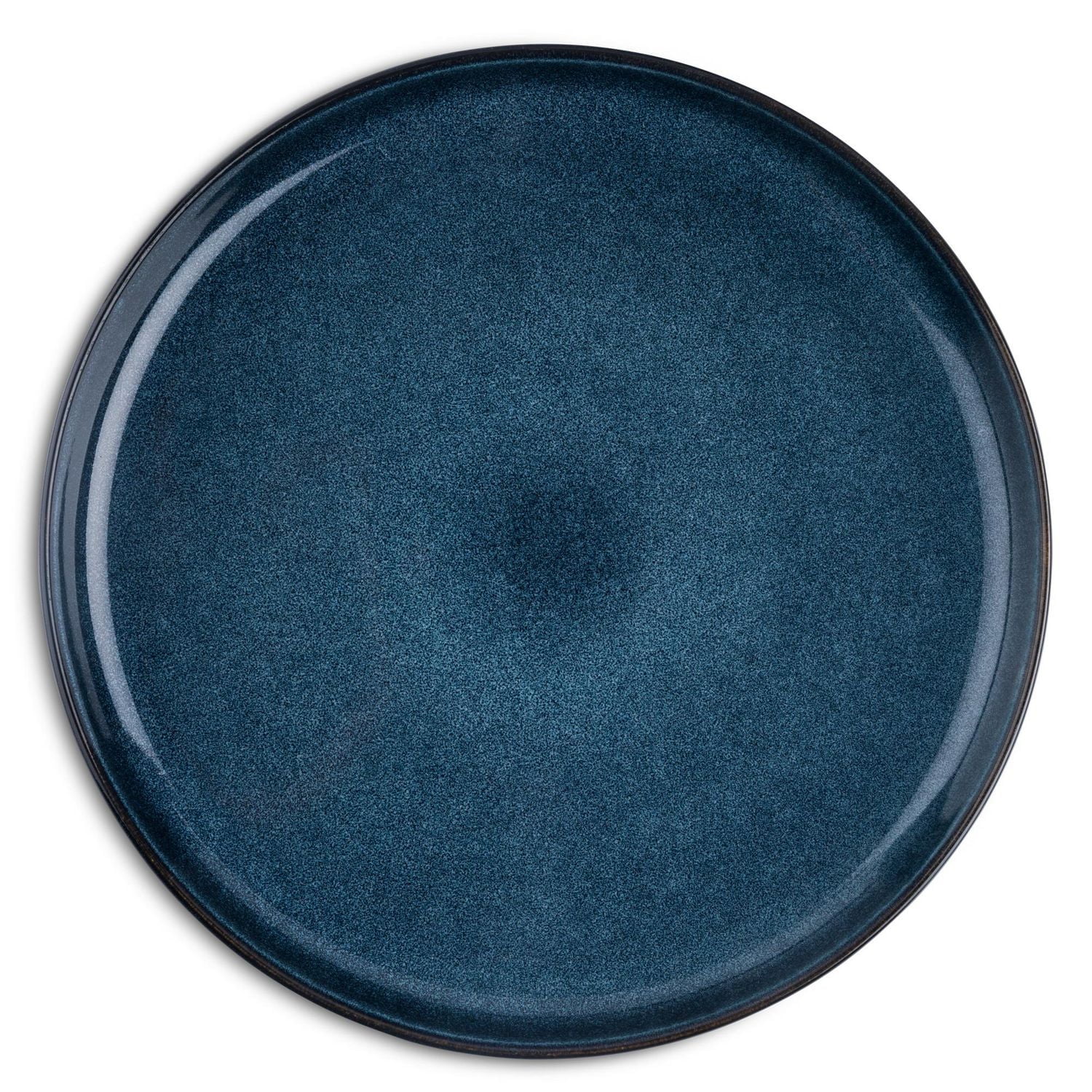 Thyme & Table Stoneware Round Dinner Plate, Atlantic Blue, Dinnerware