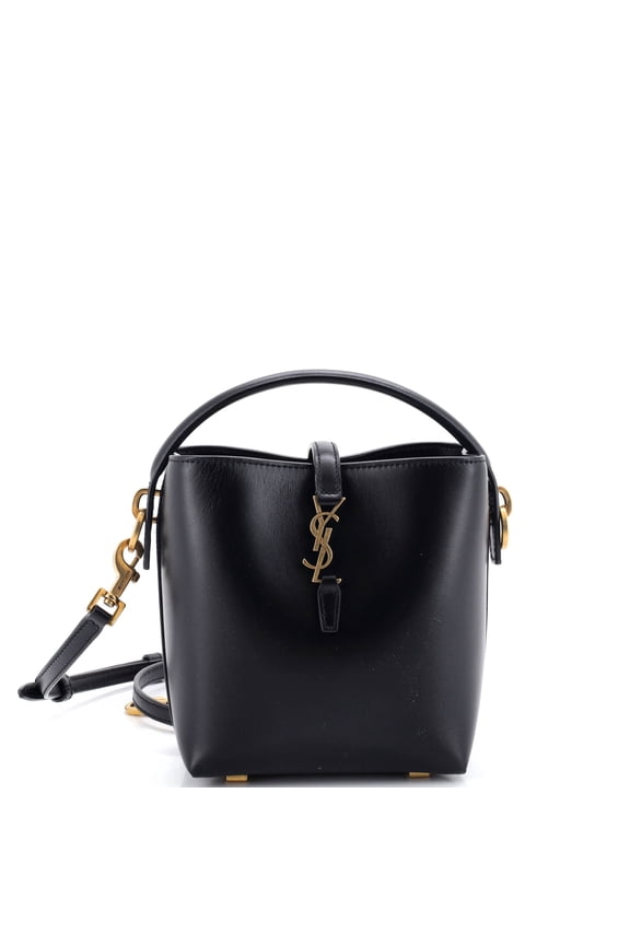 Pre-Owned Le 37 Bucket Bag Leather Mini By Rebag
