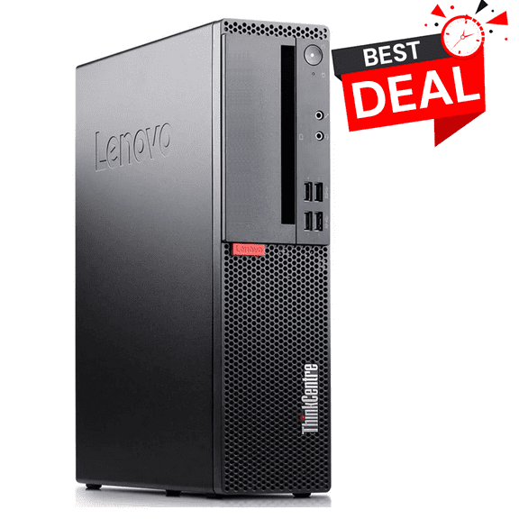 Restored Lenovo SFF Desktop Computer PC Intel core i5-6500, 8GB DDR4 Ram 256GB Solid State Drive , Built-in Wi-Fi, BTO Keyboard and Mouse, Windows 11 Professional (Refurbished)