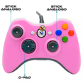 thumbnail image 2 of Control Alámbrico Rosa Compatible con Xbox 360 Virtual Zone Gamepad Xbox 360, 2 of 5