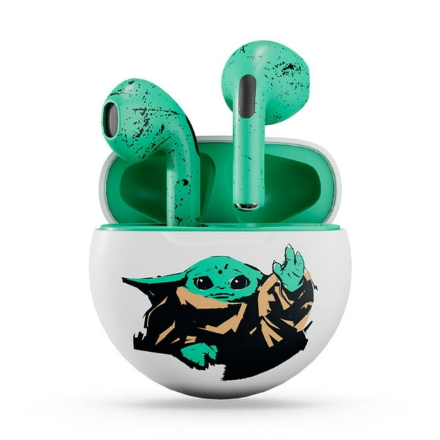 Audífonos bluetooth True Wireless Primus Grogu ARCUS230 IPX2 14 horas Star Wars blanco