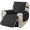 BLACK, variant on Anti slip recliner cover, small recliner pet cover with elastic band, 100 waterproof and washable recliner cover, recliner furniture protective cover