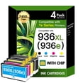 thumbnail image 1 of Paquete combinado de cartuchos de tinta VICTONER 936XL 9125e 936 para HP, 1 of 8