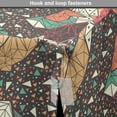 thumbnail image 4 of Brown and Green Dog Crate Cover, Colorful Geometric Polygonal Ornaments Triangles Intertwined Design, Easy to Use Pet Kennel Cover Small Dogs Puppies Kittens, 7 Sizes, Multicolor, by Ambesonne, 4 of 6