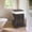 Brown, variant on LEDREM Foldable Laundry Hamper with Removable Liner & Lid – 23.8 Gallon (90L) Synthetic Rattan Basket, Handles, Space-Saving for Bedroom,Bathroom, Black