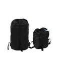 thumbnail image 6 of Black Waterproof Sleeping Bag Compression Stuff Sack Bag Light Camping Bags, 6 of 7