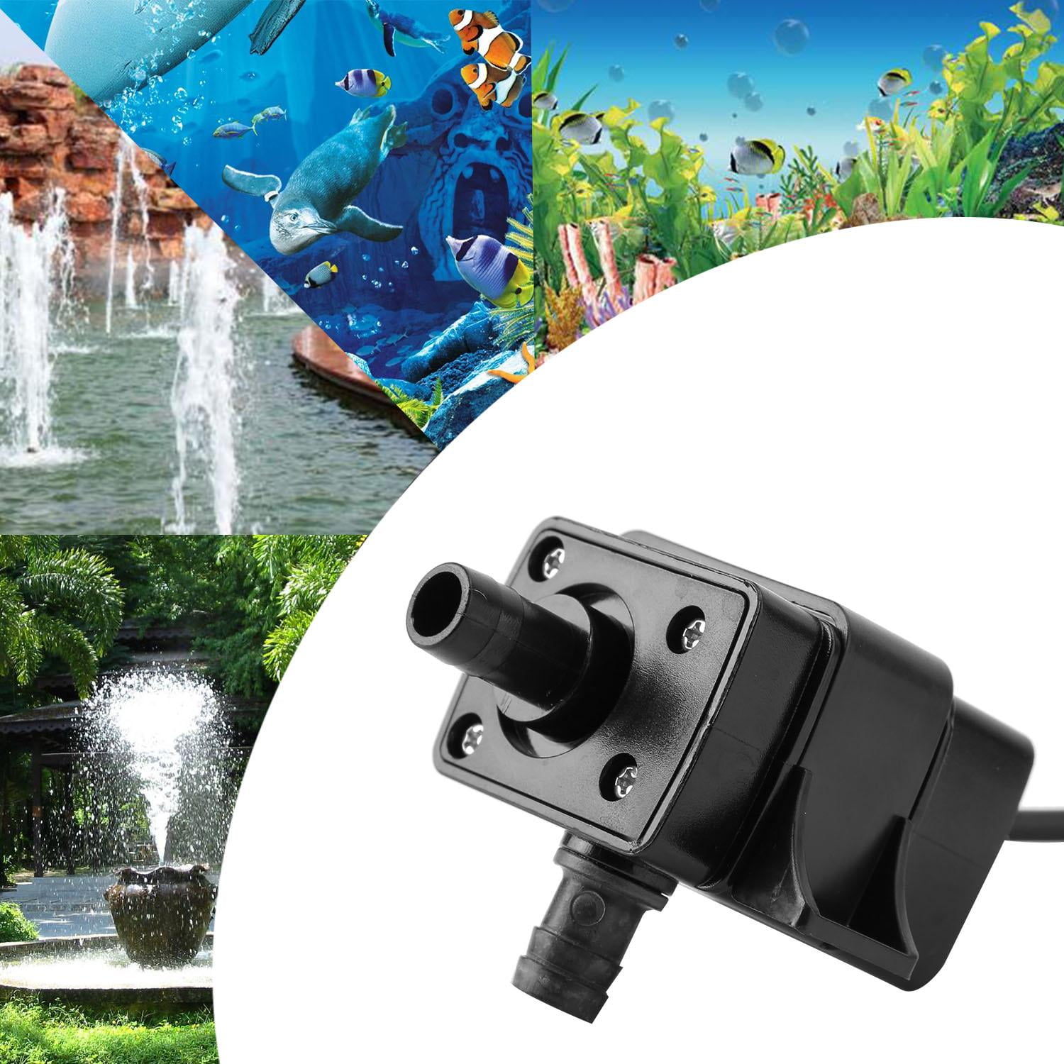 YLSHRF Waterproof Brushless Super Silent Aquarium Fish Tank USB Water Pump Submersible Pump