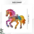 thumbnail image 6 of Clearance Sale! 1Pc Horse Hanging Ornament 2026, 2D Acrylic Art Spirit Horses Decor, Horse Crystal Tree Decoration for Home Garden Wall Decor Women Girls and Horses Lovers, 6 of 10