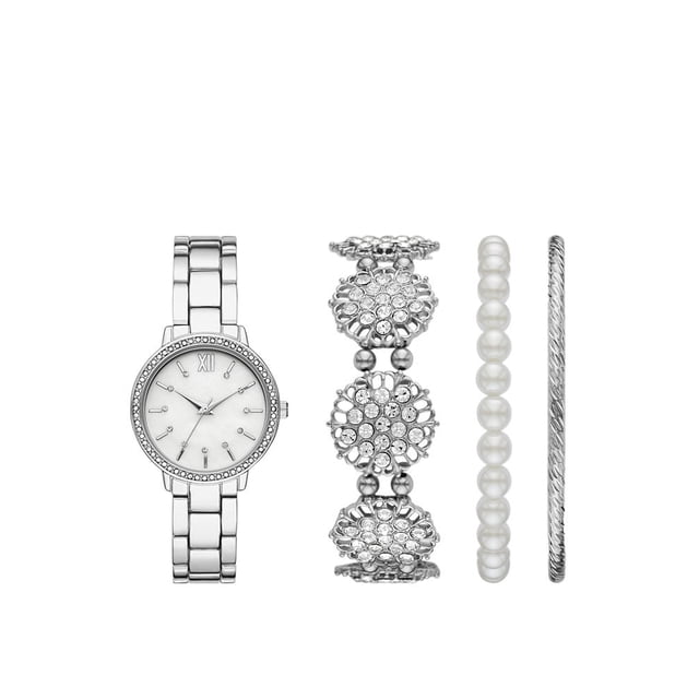 Set de Reloj Mass Market FOLIO FMDFL2028 Color PLATA