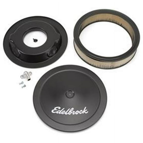 1223 Pro-Flo Black Finish 3 In. Round Air Filter Element With 14 In. Diameter
