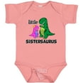 thumbnail image 3 of Inktastic Little Sistersaurus Girls Baby Bodysuit, 3 of 5