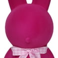 thumbnail image 4 of Easter Pink Flocked Bunny Decoration, 16 in, by Way To Celebrate, 4 of 6