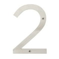 thumbnail image 5 of Sure-Loc Hnss6-9 6" Tall Address House Number '9' - Satin Stainless, 5 of 5