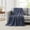 Blue, variant on 5th Avenue Lux Ultra Plush Blue 50x70 Throw, Solid Color Themed, Oeko-TEX Certified Confidence
