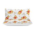 thumbnail image 3 of Winnie The Pooh 3 Piece Bedding Set Cartoon Comforter Set Cute Duvet Cover Sets Super Soft Aldult Bedding Set Kids Bedroom Gifts,1 Duvet Cover with 2 Pillowcases 102"x90", 3 of 8