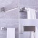 thumbnail image 2 of Brushed Toallero de mano de acero inoxidable Sus 304 para baño, toallero de baño, toallero de mano resistente, montaje en pared, acabado cepillado, 2 of 5