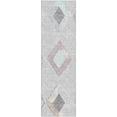 thumbnail image 2 of Addison Rugs Mayfield Premium Machine Washable Transitional Geometric Gray Runner Rug, 2'3" x 7'6", 2 of 6