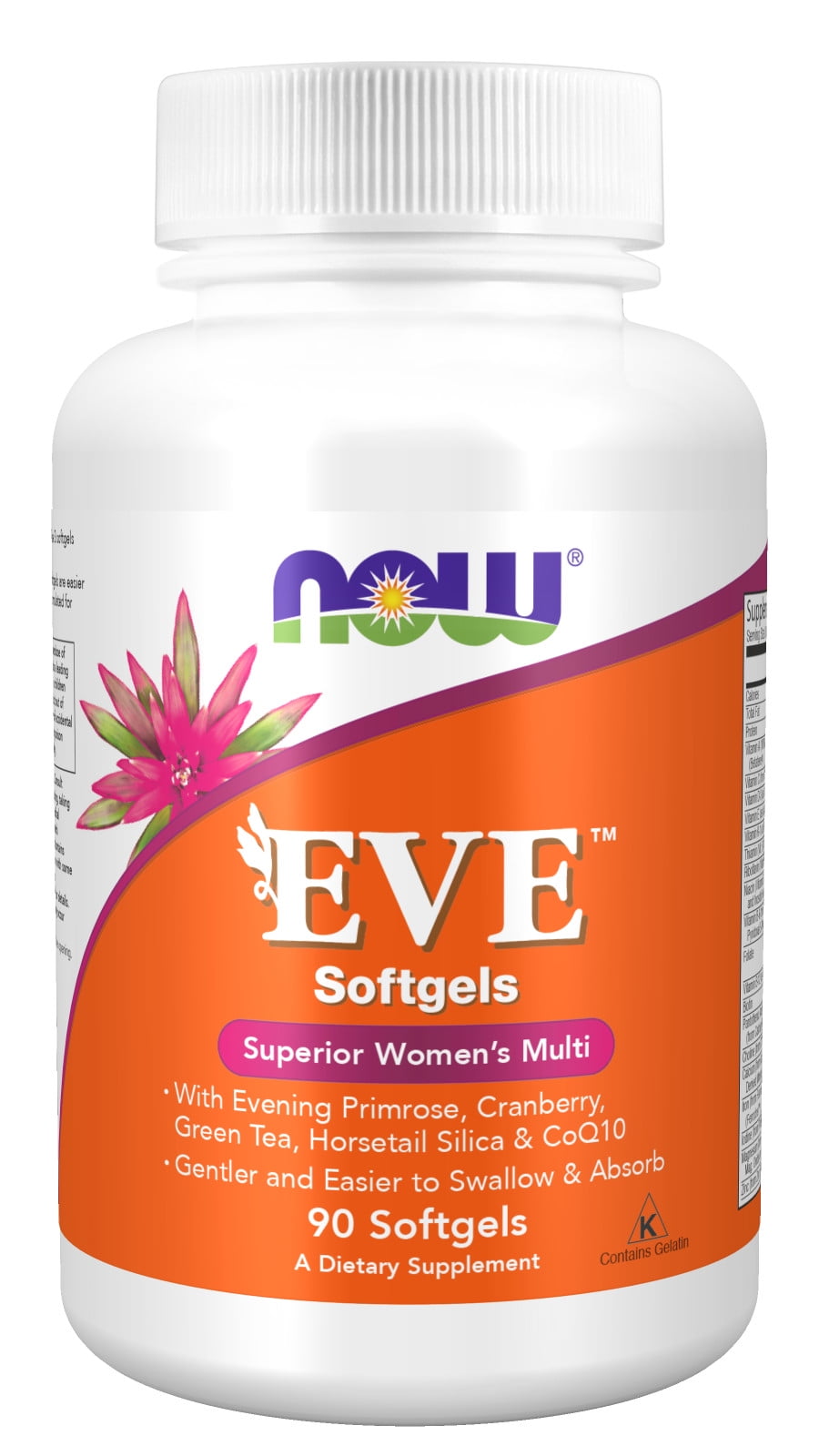 NOW Supplements, Eve™ Women's Multivitamin with Evening Primrose