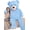 Blue, variant on Muiteiur 6ft Giant Pink Teddy Bear Plush, 6 Foot Huge Teddy Bears