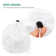 thumbnail image 3 of LOLIPPYY 4-Pack Mesh Laundry Bags with Drawstring, White Laundry Nets for Gentle Washing and Clothing, 3 of 8