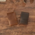 thumbnail image 6 of Retro Card Case Wallet Leather Card Holders Coin Purse Handmade Card Case Holders for Men and Women, 6 of 20